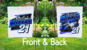 Grayson "Millertime" Racing Yard Flag