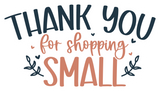 Thank you for shopping small Sticker Sheet