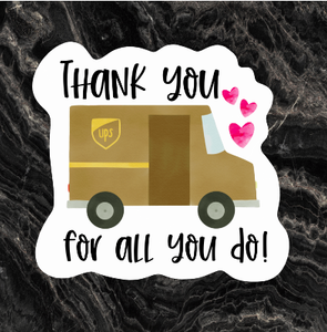 UPS Stickers