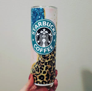 Leopard Starbs Tumbler