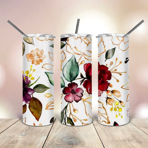 Floral Tumbler