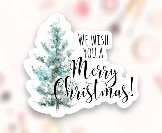 We wish you a Merry Christmas Sticker Sheet